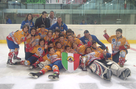 HOCKEY: Asiago Campione d’Italia Under 14