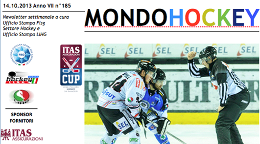 Newsletter “MondoHockey” del 14 ottobre 2013